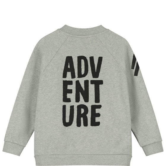 Grey Melange 'Adventure' Zip Jacket - My Little Thieves