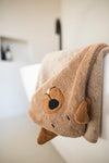 Hooded towel (75cm x 75cm) Mr. Dog - My Little Thieves