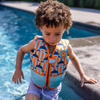 Shark orange Swimming Vest 3-6 years up to 18-30 kg