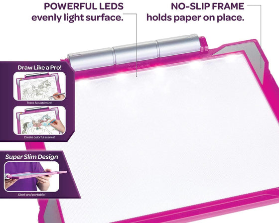 Light-Up Tracing Pad (Girl) - My Little Thieves