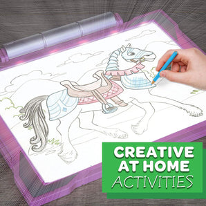 Light - Up Tracing Pad (Girl) - My Little Thieves