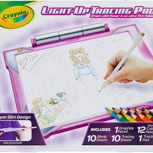 Light - Up Tracing Pad (Girl) - My Little Thieves