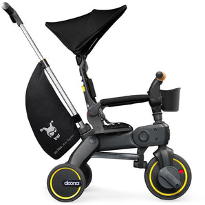 Liki Trike S5 Nitro Black – Compact Urban Folding Trike