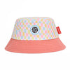 Pinky Square Bucket Hat