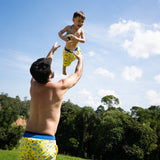 Magic Color - Changing Swim Shorts for Kids - My Little Thieves