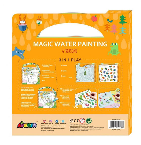 Magic Water Painting â€“ 4 Seasons - My Little Thieves