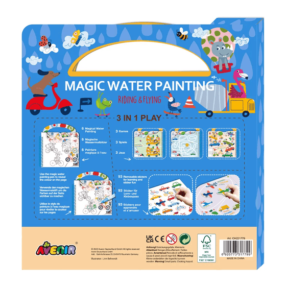 Magic Water Painting â€“ Riding & Flying - My Little Thieves