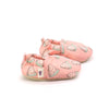 Non-Slip Moccasins - Pink Watermelon