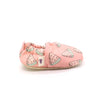 Non-Slip Moccasins - Pink Watermelon