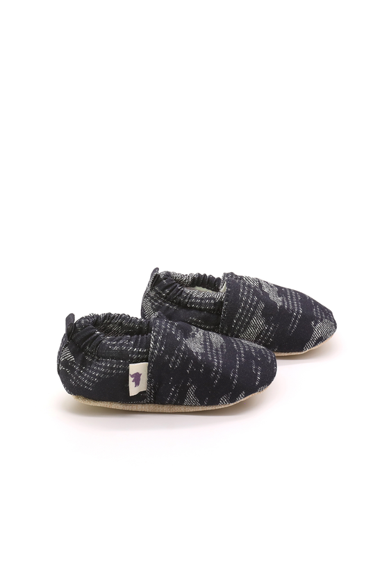 Non-Slip Moccasins - Army Blue