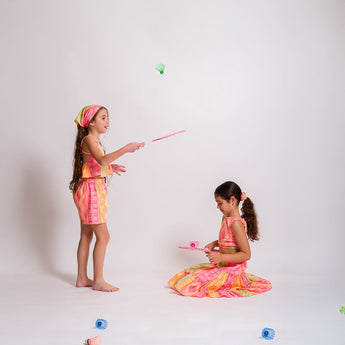 Multicolored Geometric Dress - My Little Thieves