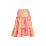 Multicolored Geometric Top & Skirt Set - My Little Thieves