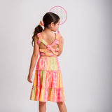 Multicolored Geometric Top & Skirt Set - My Little Thieves