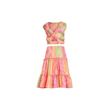 Multicolored Geometric Top & Skirt Set - My Little Thieves