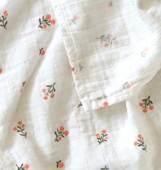 Muslin Cloth Set of 2 - Little Flowers - My Little Thieves