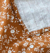 Muslin Cloth XL Blossom - Caramel - My Little Thieves