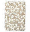 Muslin Cloth XL Leaves - Taupe - My Little Thieves