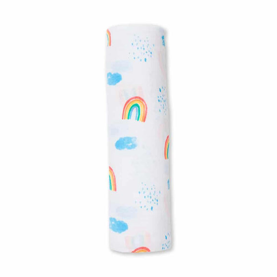 Muslin Swaddle - Rainbow Sky - My Little Thieves