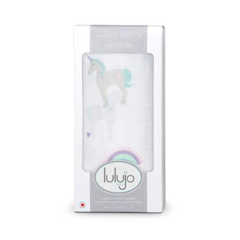 Muslin Swaddle - Rainbows & Unicorns - My Little Thieves
