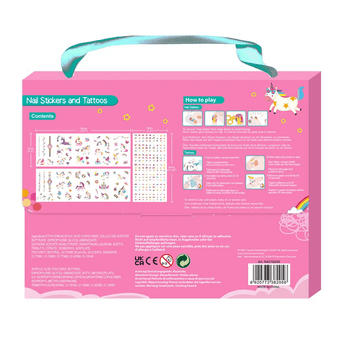 Nail Stickers and Tattoos - Unicorn - My Little Thieves