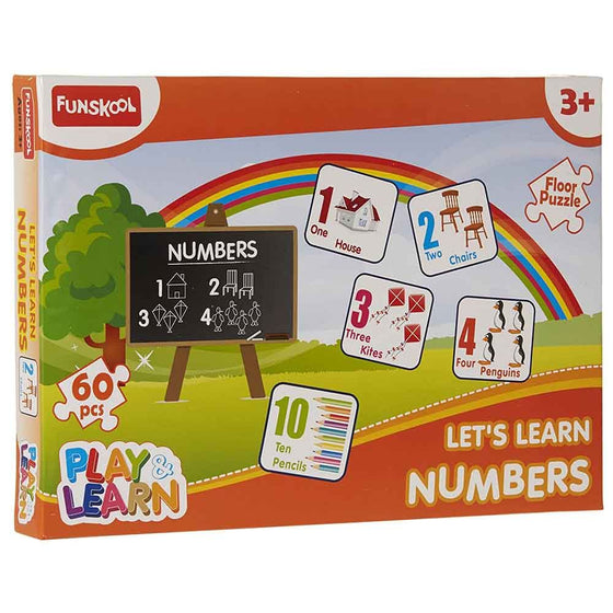 LETS LEARN NUMBERS PUZZLE - My Little Thieves