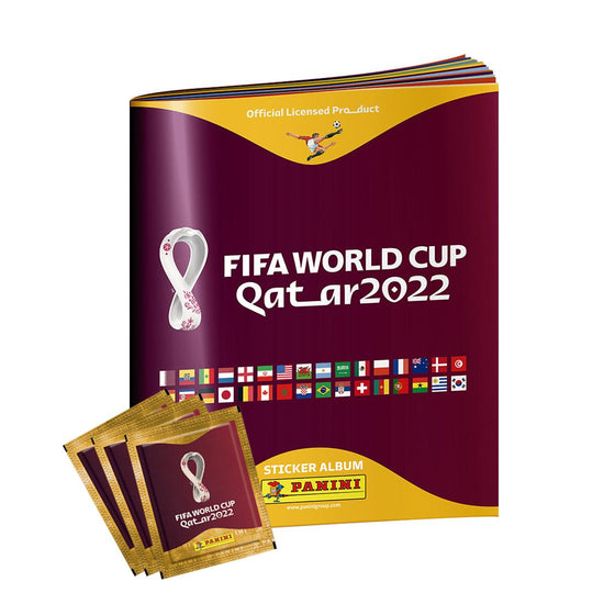 Panini - Fifa Qatar World Cup 2022 Players Album with 3 Pack of Sticker Collection - My Little Thieves