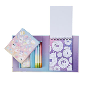 Pastel Coloring Set - Kawaii Cafe - My Little Thieves