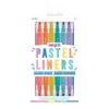 Pastel Liners Double Ended Highlighters - Set of 8 - My Little Thieves