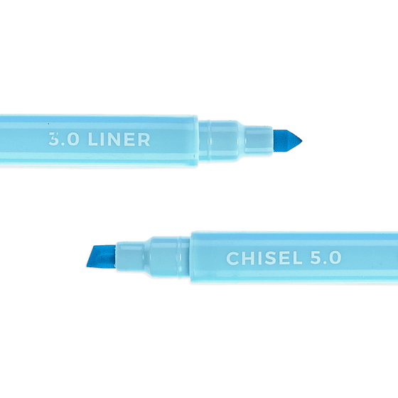 Pastel Liners Double Ended Highlighters - Set of 8 - My Little Thieves