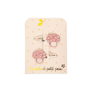 Chic Mushroom Hair Clips - Whimsical & Eco-Friendly