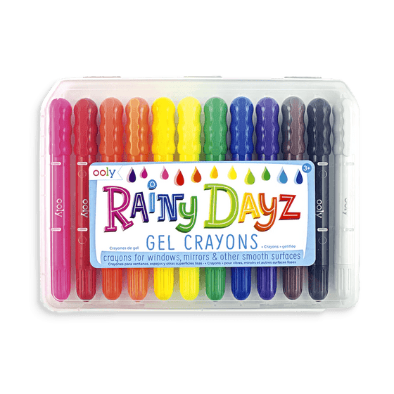 Rainy Dayz Gel Crayons - Set of 12 - My Little Thieves