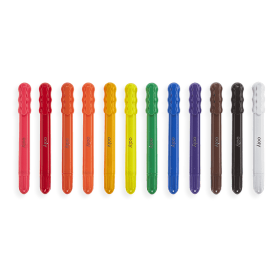 Rainy Dayz Gel Crayons - Set of 12 - My Little Thieves