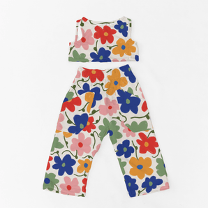 Rela Maxi Flowers Set – Top & Pants - My Little Thieves