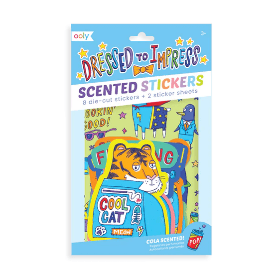 Scented Scratch Stickers - Dressed To Impress - My Little Thieves