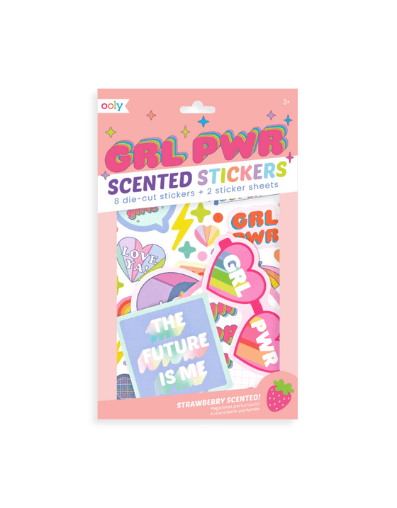 Scented Scratch Stickers - GIRL POWER - My Little Thieves