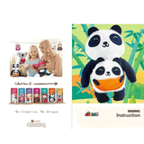 Sewing My First Doll - Mom & Baby Panda Kit - My Little Thieves