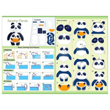Sewing My First Doll - Mom & Baby Panda Kit - My Little Thieves