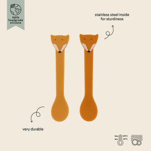 Silicone Spoon 2 - Pack - Animal Collection - My Little Thieves