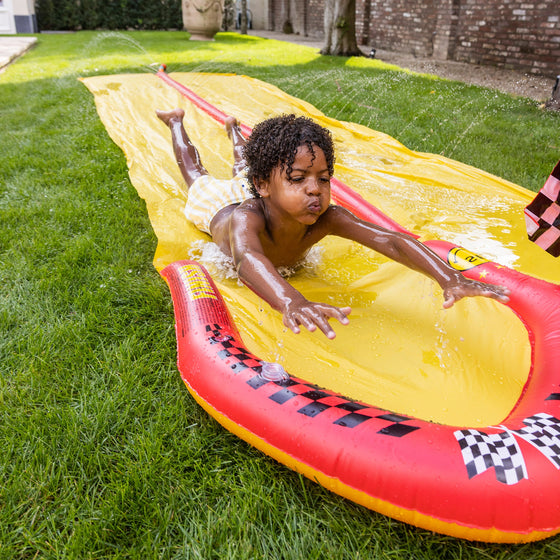 Double Waterslide RACING Sprinkler