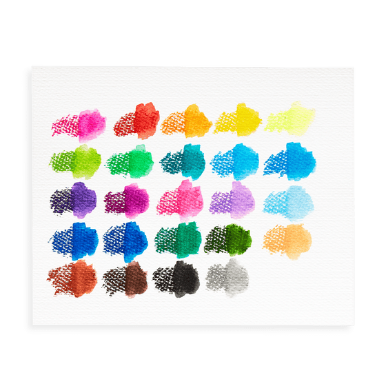 Smooth Stix Watercolor Gel Crayons - 25 PC Set - My Little Thieves