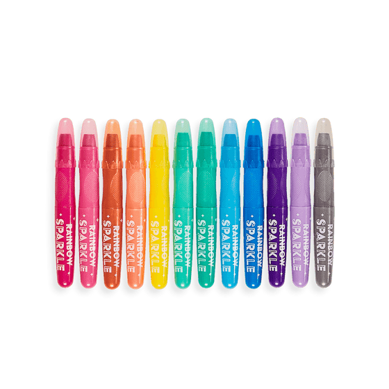 Sparkle Watercolor Gel Crayons - Set of 12 - My Little Thieves