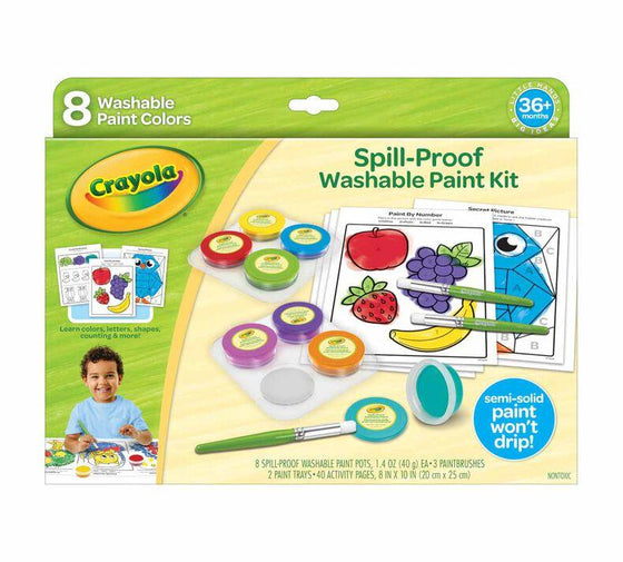 Spill-Proof Paint Activity Kit - My Little Thieves