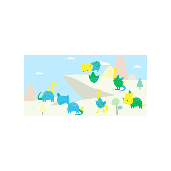 Stamp and Match - Create Dinosaurs - My Little Thieves