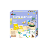 Stamp and Match - Create Dinosaurs - My Little Thieves