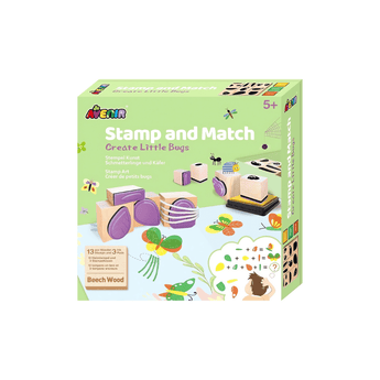 Stamp and Match - Create Little Bugs - My Little Thieves