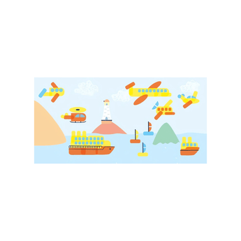 Stamp and Match - Create Vehicles - My Little Thieves