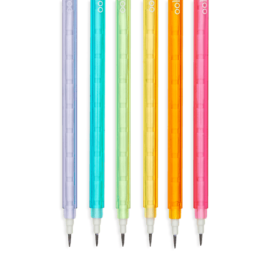 Stay Sharp Rainbow Pencils - Set of 6 - My Little Thieves