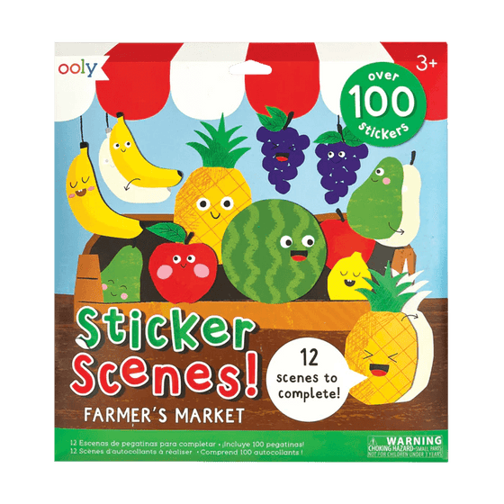 Sticker Scenes! - Farmer's Market - My Little Thieves