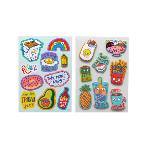 Sticker Stash - Quirky Fun - My Little Thieves