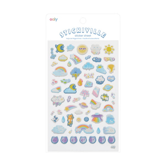 Stickiville Weather Pals Stickers - My Little Thieves